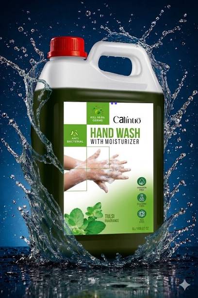 Calintro Antibacterial Tulsi & Holy Basil Blend Hand Sanitizer Can