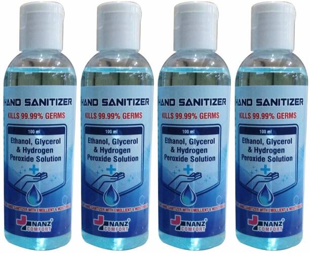 Nanz Comfort  For Instant  With Emollient & Moisturizer Hand Sanitizer Pump Dispenser