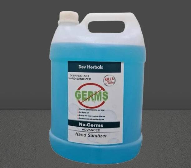 Dev Alcohol based hand sanitizer 5L Hand Sanitizer Can
