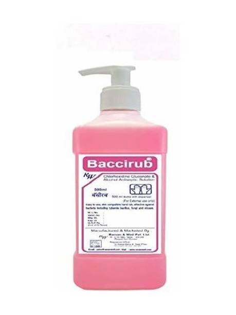 Baccirub BACCIRUB500ML Hand Rub Bottle + Dispenser