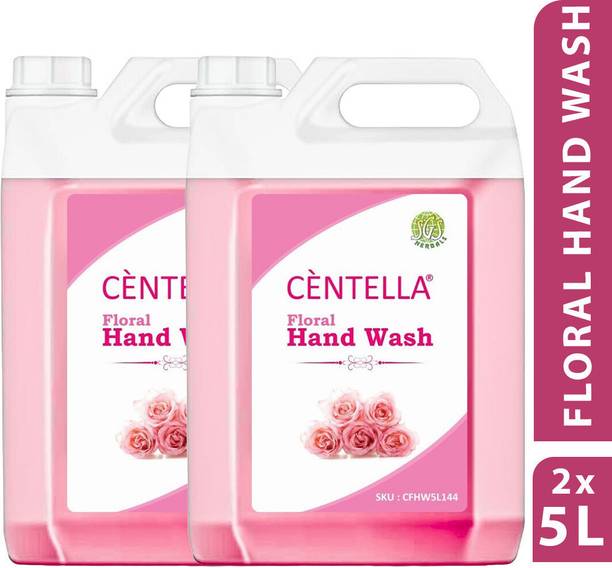 CENTELLA Rose Hand Wash | Floral Handwash Combo | Rose Handwash 5ltr. | Floral Handwash | Hand Wash Can