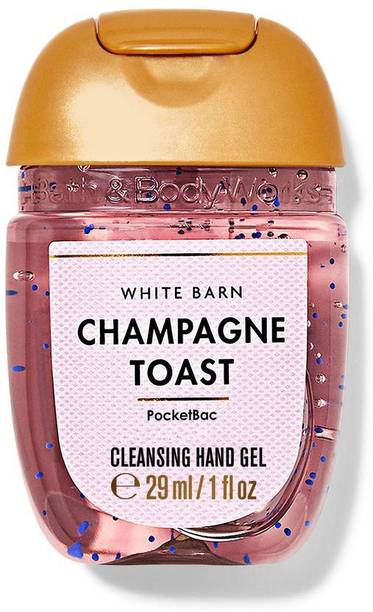 BATH & BODY WORKS CHAMPAGNE TOAST HAND SANITIZER Hand Sanitizer Bottle