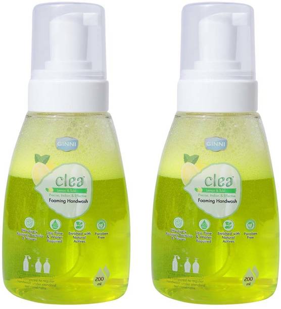 Clea Lemon & Tulsi Hand Wash Bottle