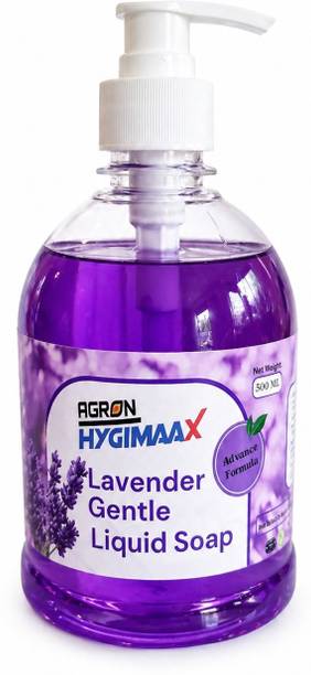 Naturon Hygimaax Liquid Soap Lavender Care Hand Wash Floral Fresh Deep Cleansing 500ml Hand Wash Bottle