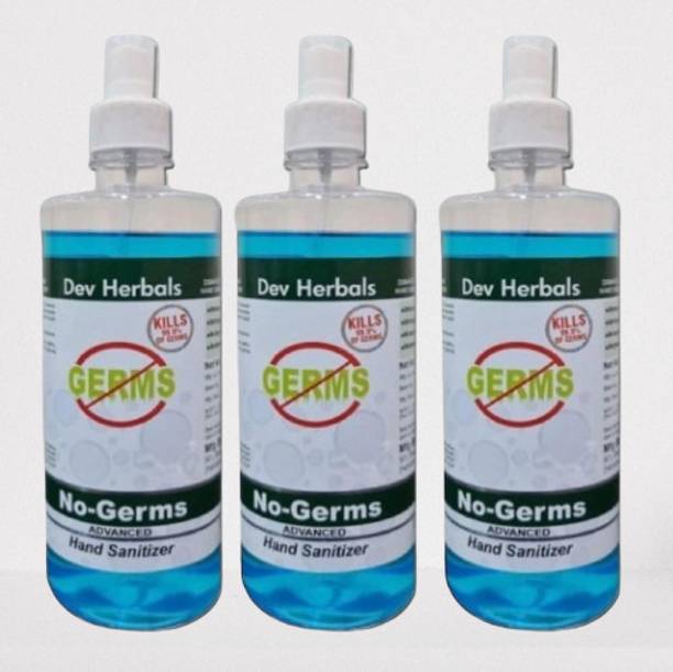Dev Liquid sanitizer 500ml PO3, Alcohol based hand sanitizer, Original sanitizer Hand Sanitizer Bottle + Refill