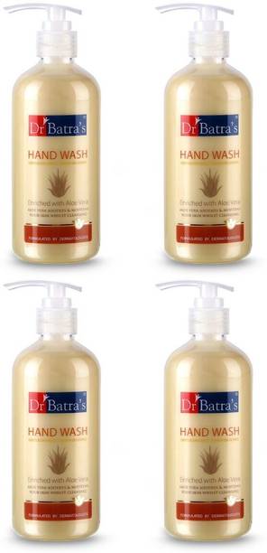 Dr Batra's Hand wash (Pack of 4) Hand Wash Pump Dispenser