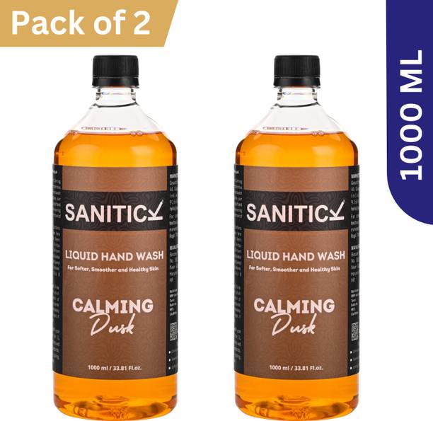 Sanitick Liquid Handwash - Calming Dusk |-Gentle & Refreshing Formula For Clean Hand Wash Bottle