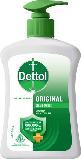 Dettol Original Liquid Hand Wash Pump Dispenser