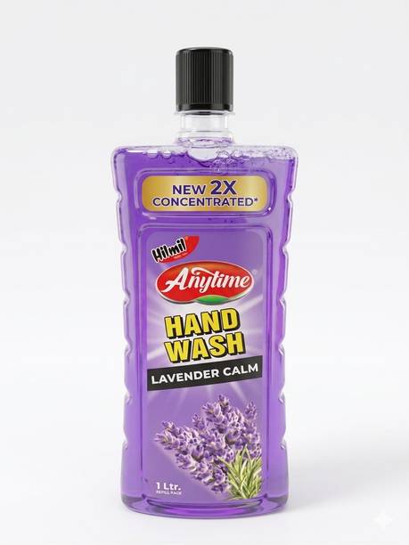 hilmil ANYTIME HAND WASH(LAVENDER CALM)(PACK OF 1)1000ML Hand Wash Bottle + Refill