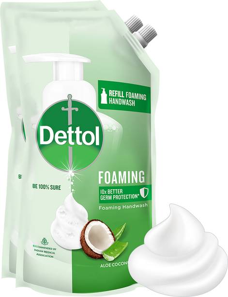 Dettol Foaming Aloe Coconut Hand Wash Refill Pouch