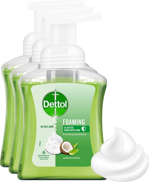 Dettol Aloe Coconut Foaming Hand Wash Pump Dispenser