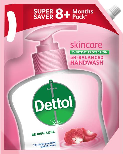 Dettol Liquid Handwash Refill - Skincare Moisturizing Hand Wash Pouch