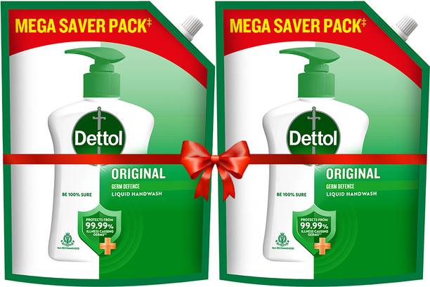 Dettol Original Liquid Soap. Hand Wash Refill Pouch