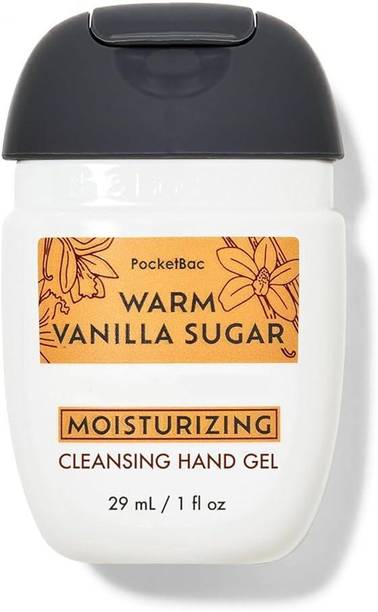 BATH & BODY WORKS WRAM VANILLA SUGAR MOISTURIZING Hand Sanitizer Bottle