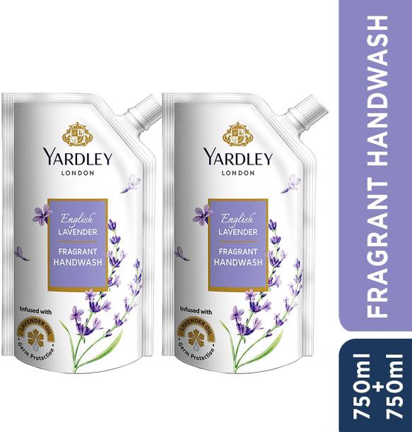 Yardley London English Lavender Fragrant Hand Wash Refill Pouch
