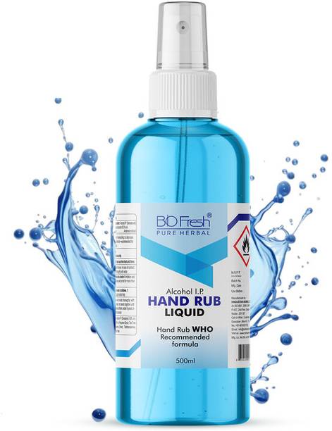 Biofresh Liquid  99.9% Germ Covid Protection Based Sanitiser Floor Cleaning Hand Sanitizer Bottle
