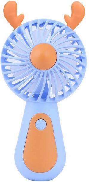 EDENGLOW Mini Handheld Fan USB Rechargeable Small Pocket Digital fan 2 Speed USB Fan