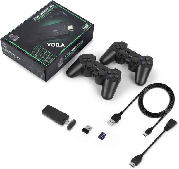 Voila Retro Game Console, Plug & Play Video TV Game Stick with Built-in Games, 64Gb Handheld Gaming Console
