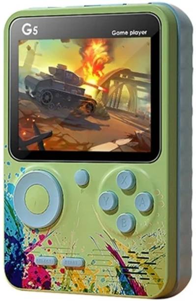 markif G5 Handheld Built-in 500 Video Game Console green (Color as per Availability) Handheld Gaming Console