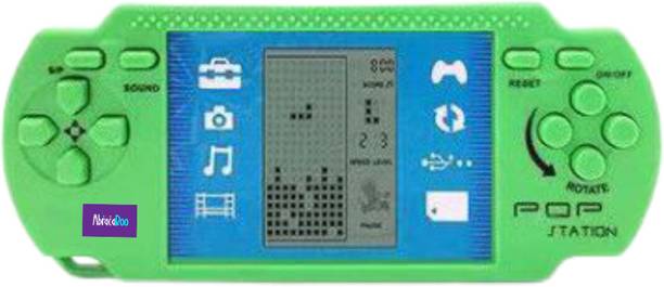 AbracaBoo Handheld Battery Operated Pop Station Fun Brick Game Set for Kids Handheld Gaming Console