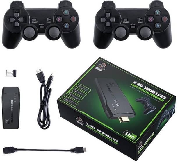 Video Game Console with 20000+ Retro Game HDMI Output Dual Player-4KGame Stick2 5th Anniversary Edition