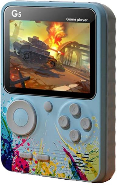 FANSEEKART G5 500 In 1 Colorful Handheld Mini Retro Game Box Also Connect With TV Option_B6 Handheld Gaming Console