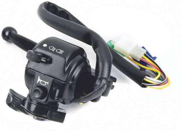 UNO MINDA Handle Bar Switch Lever Ass. Left with Kick Start For TVS XL Super New SW-0655L Handle Bar