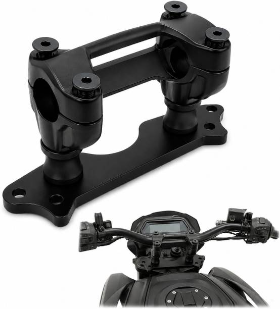 TA Universal 4-5 Inch Bike Handlebar Riser Bridge Kit – Black Handlebar Riser Kit