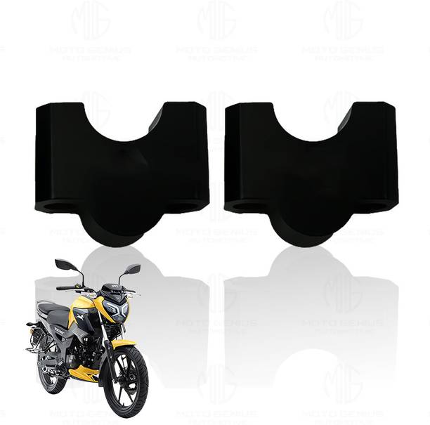 Moto Genius Adjustable Handle Riser for TVS Motorbike | Enhances Comfort Handlebar Riser Kit