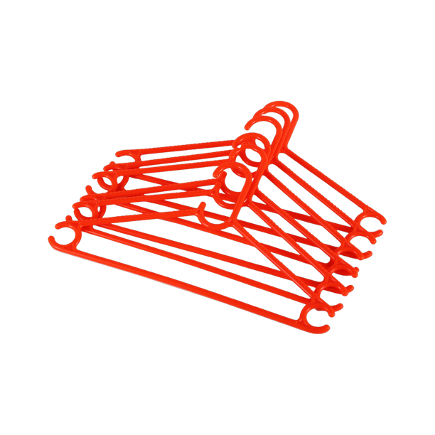 Urban Magic Ultimate Clothes Hangers for Organized Wardrobe Plastic Shirt Pack of 6 Hangers For Shirt