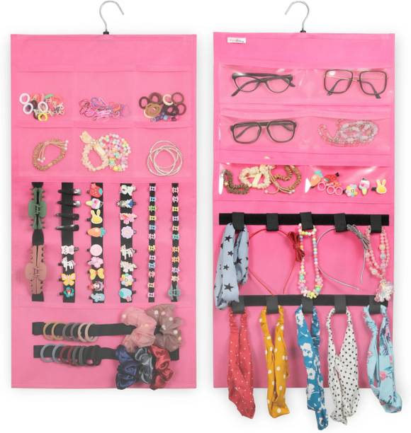 FAB ELLITE Headband,Hair Bow Holder for Girls,Hair Bows Organizer Accessories[PINK]PACK 1 Handbag Organizer, Scarf Organizer, Jewellery Organizer, Accessories Organizer