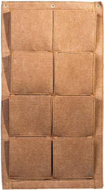 spyklee 8 Pocket Felt Hanging Organizer | Large Capacity Door & Wall Storage Bag Closet Organizer