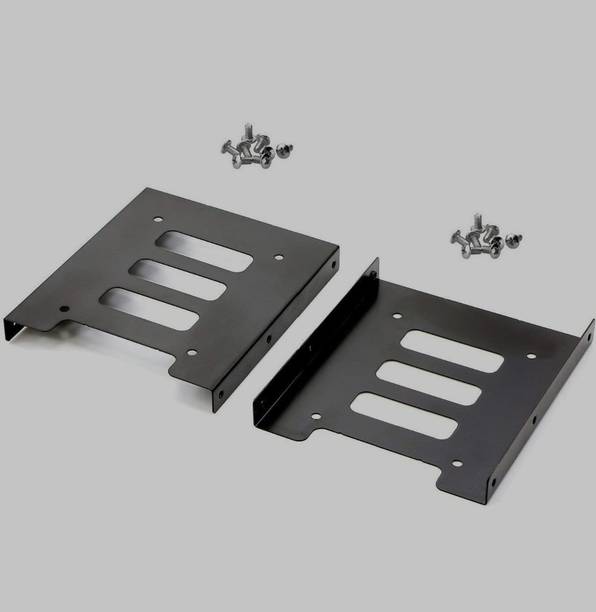 VOOCME 2.5" to 3.5" SSD HDD Hard Disk Drive Metal Mounting Bracket Holder Adapter 2.5 inch Mounting Bracket