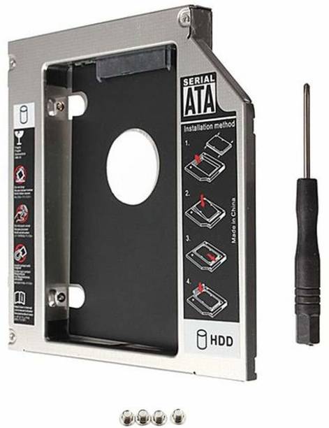 Sarvottam 9.5mm Universal 2nd Hard Drive Caddy For 2.5 inch Internal Hard 9.5 Drive
