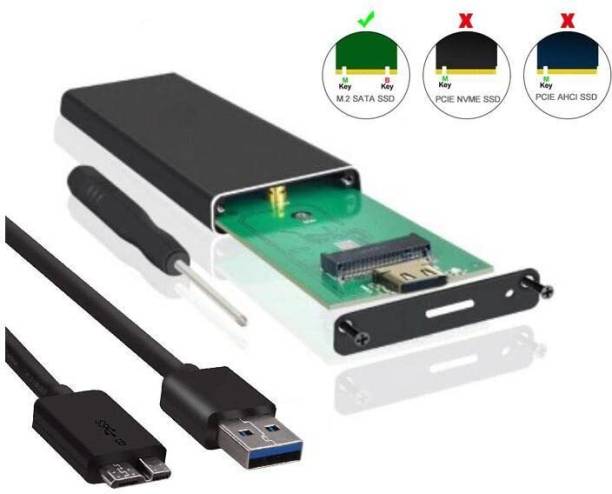 ULTRABYTES M.2 SSD USB3.0 Enclosure, NGFF Portable USB 3.0 Case, External M.2 SSD Reader 2.5 inch Hard Disk Enclosure Disk Case