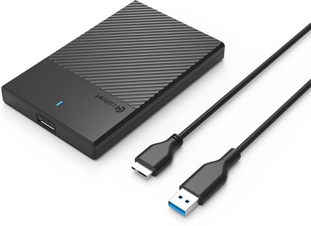 Cablet USB 3.0 To SATA III 2.5 inch HDD/SSD Enclosure for 7mm and 9.5mm, Tool-Free Design, Supports UASP Max 6TB