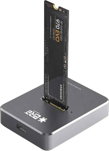 eiRa M.2 NVMe/NGFF Dual Protocol SSD Dock (USB 3.1 Gen2) 3.5 inch Shock Resistant External SSD Enclosure