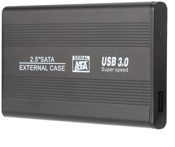 WiredCom USB 3.0 HDD SSD SATA External Portable Superspeed Aluminum 2.5 inch Water Proof Enclouser