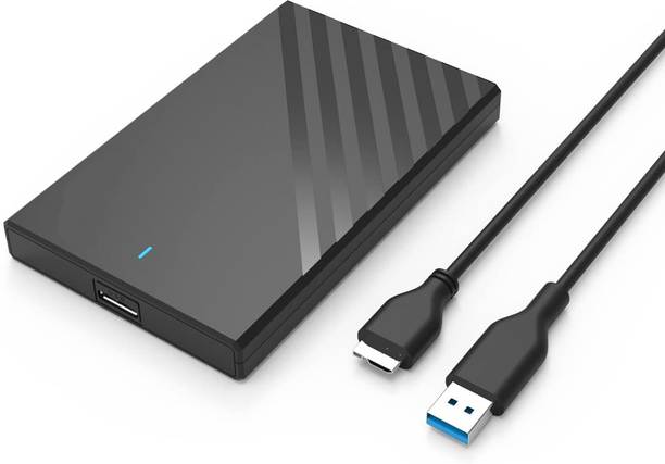 ELECTRO WOLF USB 3.0 Portable External 2.5 Inch SATA HDD/SSD Enclosure case Support UASP 2.5 inch Portable External Hard Drive Enclosure 2.5 inch