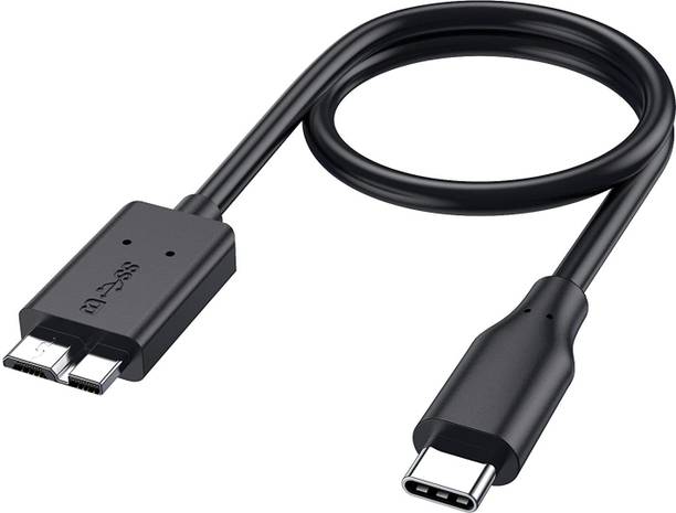RTS USB Type C Cable 0 A 0.3 m NA USB-C to Micro USB 3.0 Hard Drive Cable 50cm