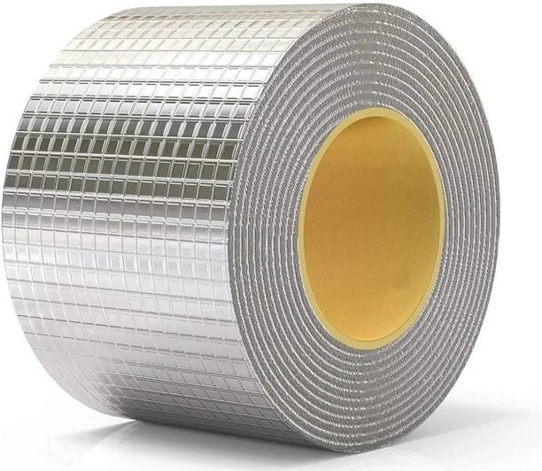 Mira Farmcraft Aluminium Foil Butyl Rubber Tape Pipe Roof Water Leakage Surface Crack (5cmx5m) 5 m Butyl Tape