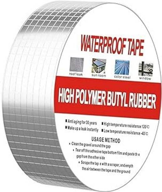 PANTHCARE Leakage Repair Aluminum Foil Waterproof Tape for Pipe Leakage Roof Water Leakage 5 m Duct Tape