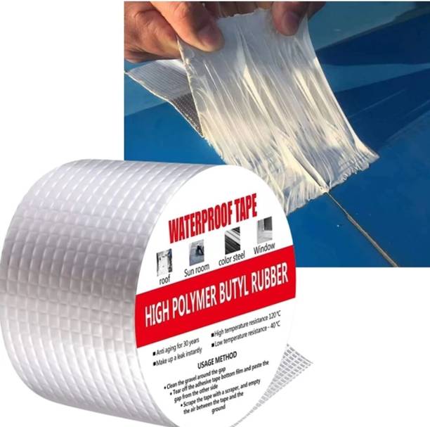 crockdile Aluminium Siler Foil Adhesive Butyl Strong Tape Waterproof 5 m Duct Tape