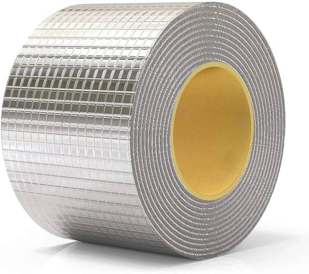 MoJmem Aluminium Foil Tape Waterproof Adhesive Tape Sealing Butyl Rubber Tape [pack 1] 5 m Duct Tape