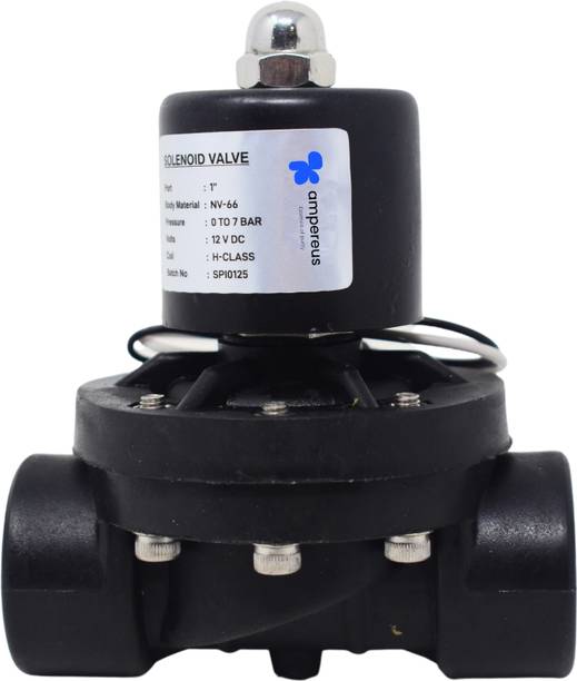 AMPEREUS AC 230V Electric Solenoid Valve 1"DC Normally Closed Direct Action for Water/Air Automatic Control Valves