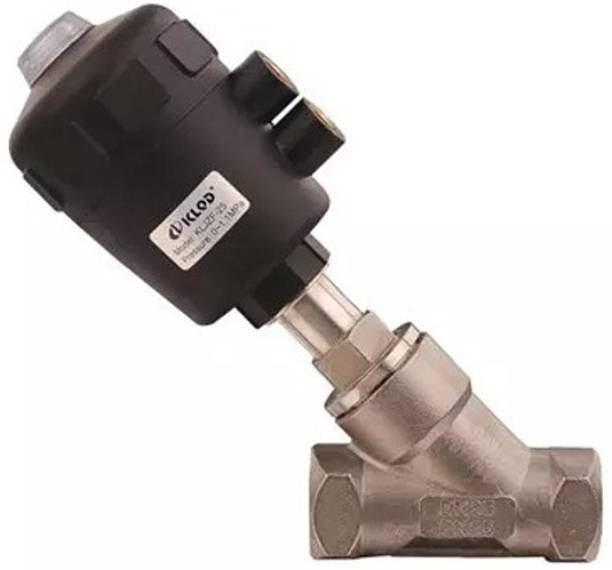 Multispain 1 x Y Type Angle Solenoid Valve (1/2 Inch, 220V AC, Single Acting) Automatic Control Valves