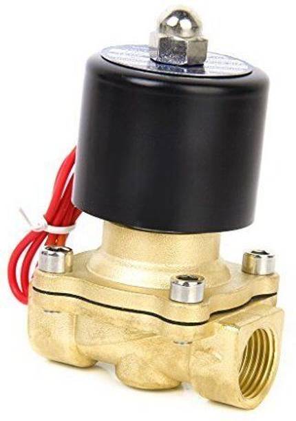 AMPEREUS 1/2" (sv) Brass Electric Solenoid Valve Water/Air Closed (AC 220 V) Automatic Control Valves