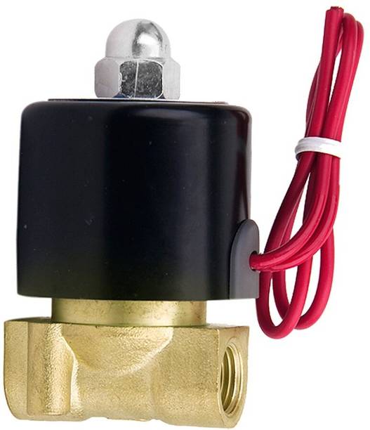 TECHNO 1/4 Inch Electric Solenoid Valve AC 220V for Air and Water Flow Control Automatic Control Valves