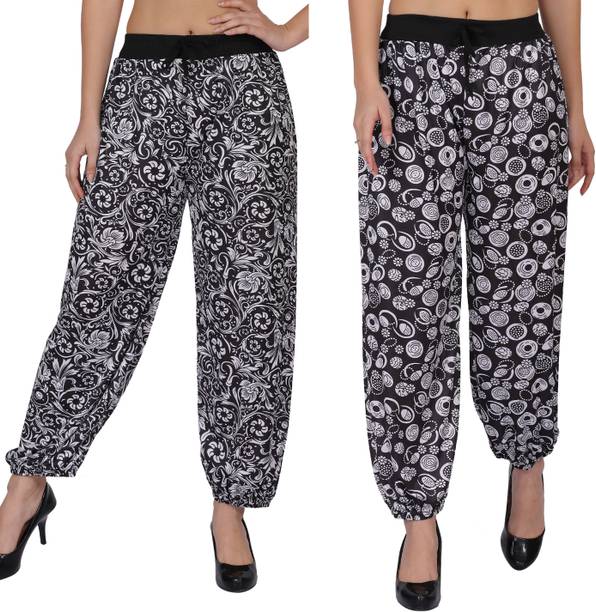 Printed Polyester Women Harem Pants
