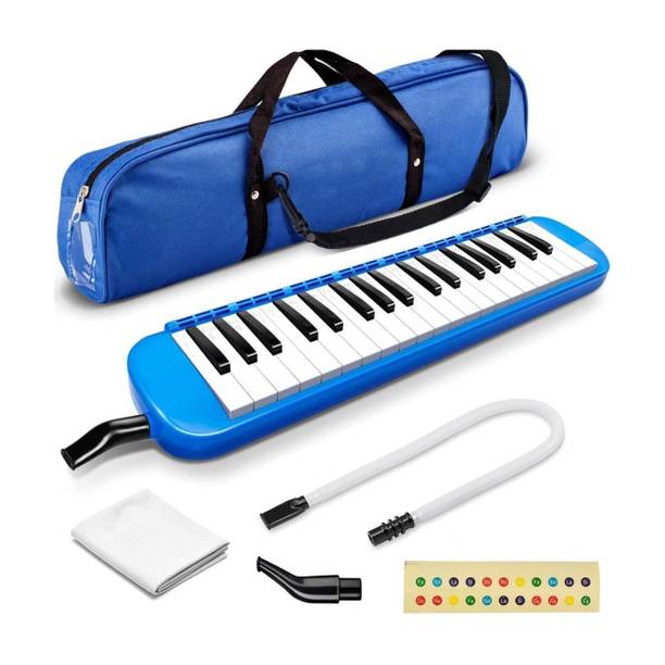 IMAGINEA 37 Keys Melodica with Carry Bag, Mouthpiece & Air Tube for Beginner